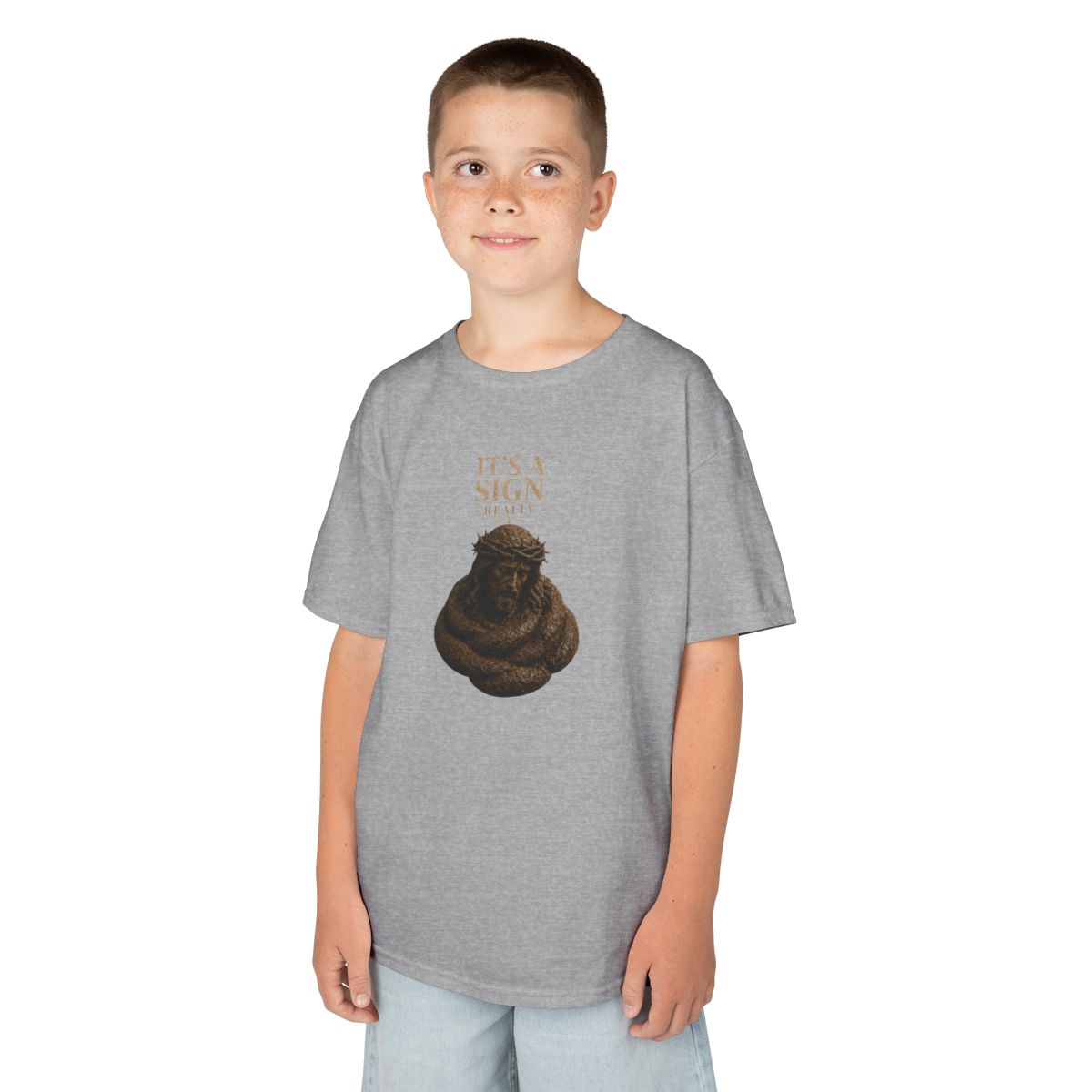 Color: Sport Grey | Good Book Series It's a Sign - Really Kids Tee