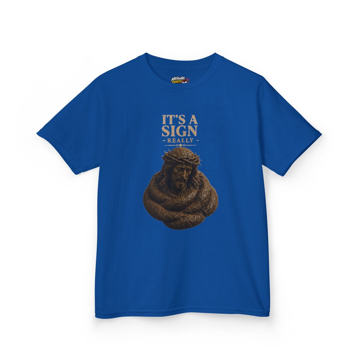 Color: Royal | Good Book Series It's a Sign - Really Kids Tee