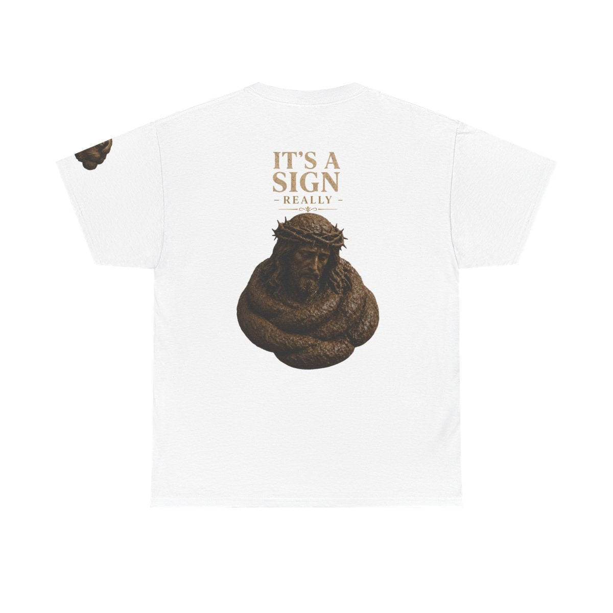 Color: White | Good Book Series It's a Sign - Really Premium Graphic Tee