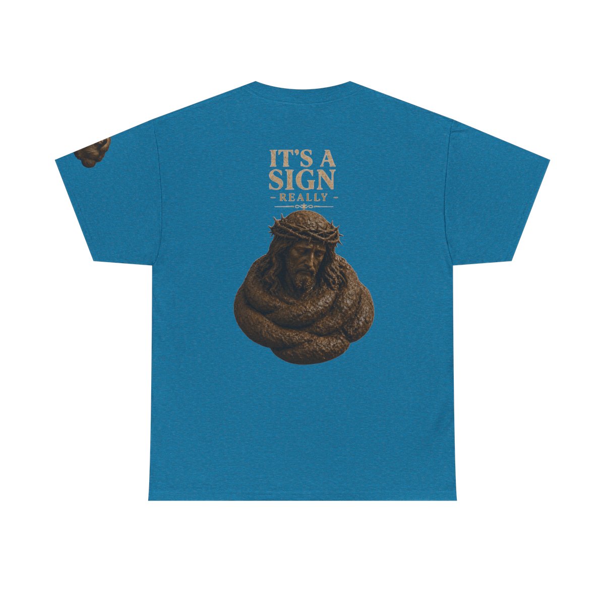 Color: Antique Sapphire | Good Book Series It's a Sign - Really Premium Graphic Tee