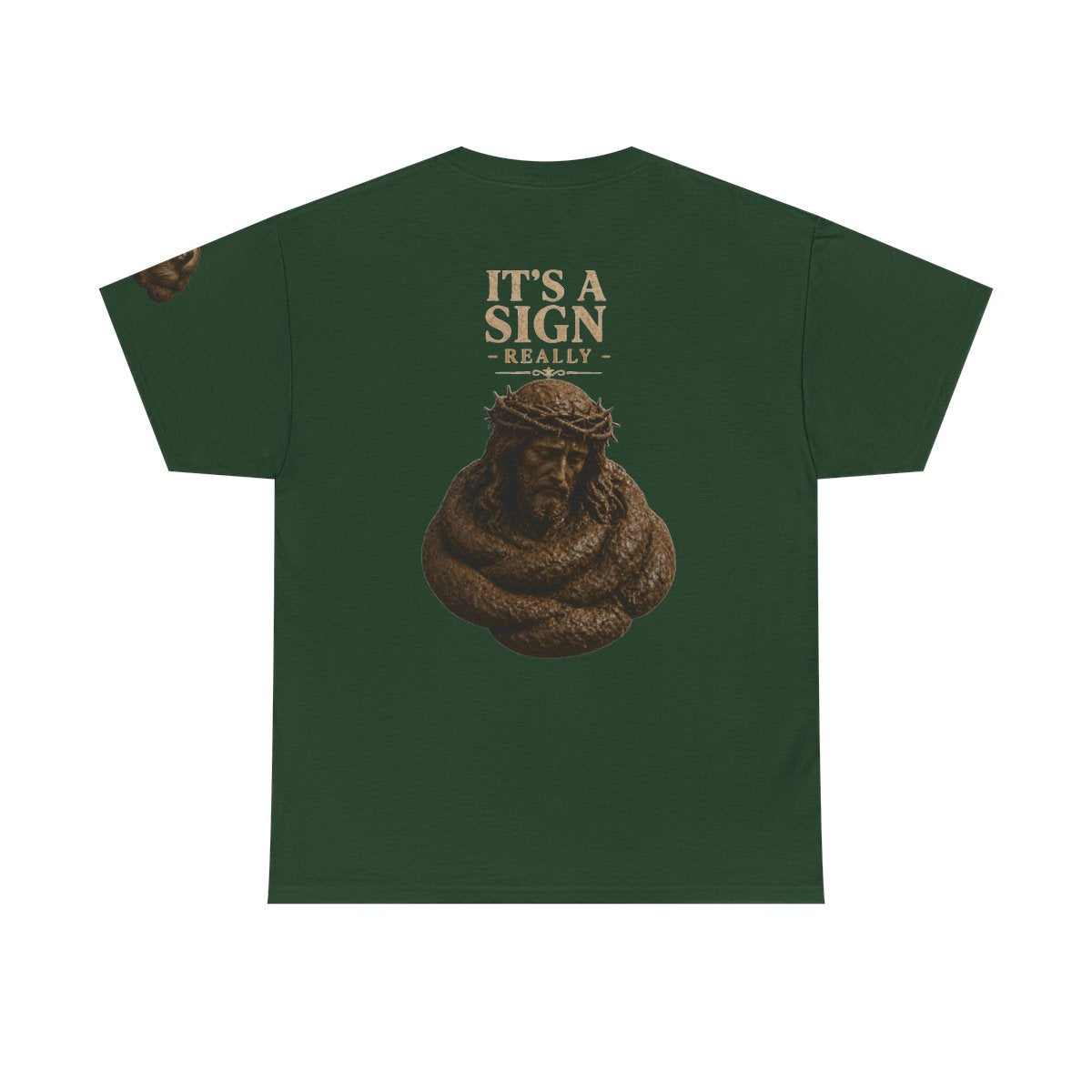 Color: Forest Green | Good Book Series It's a Sign - Really Premium Graphic Tee