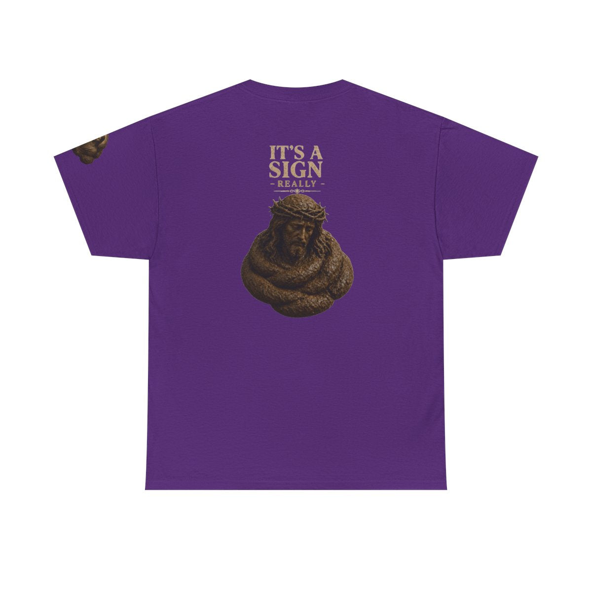 Color: Purple | Good Book Series It's a Sign - Really Premium Graphic Tee