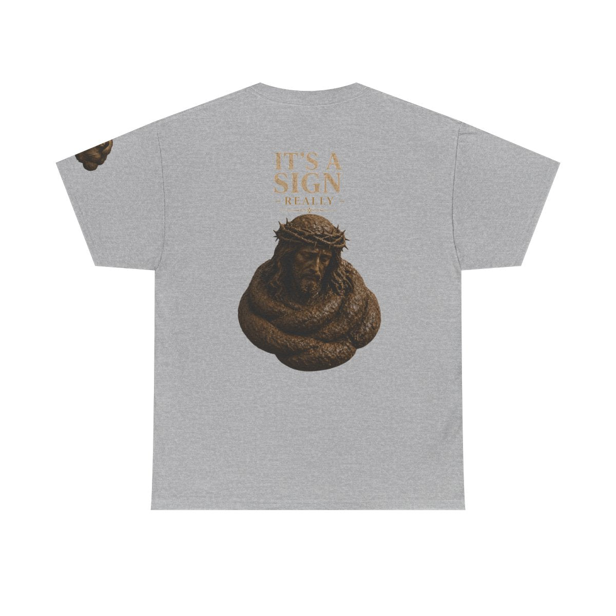 Color: Sport Grey | Good Book Series It's a Sign - Really Premium Graphic Tee