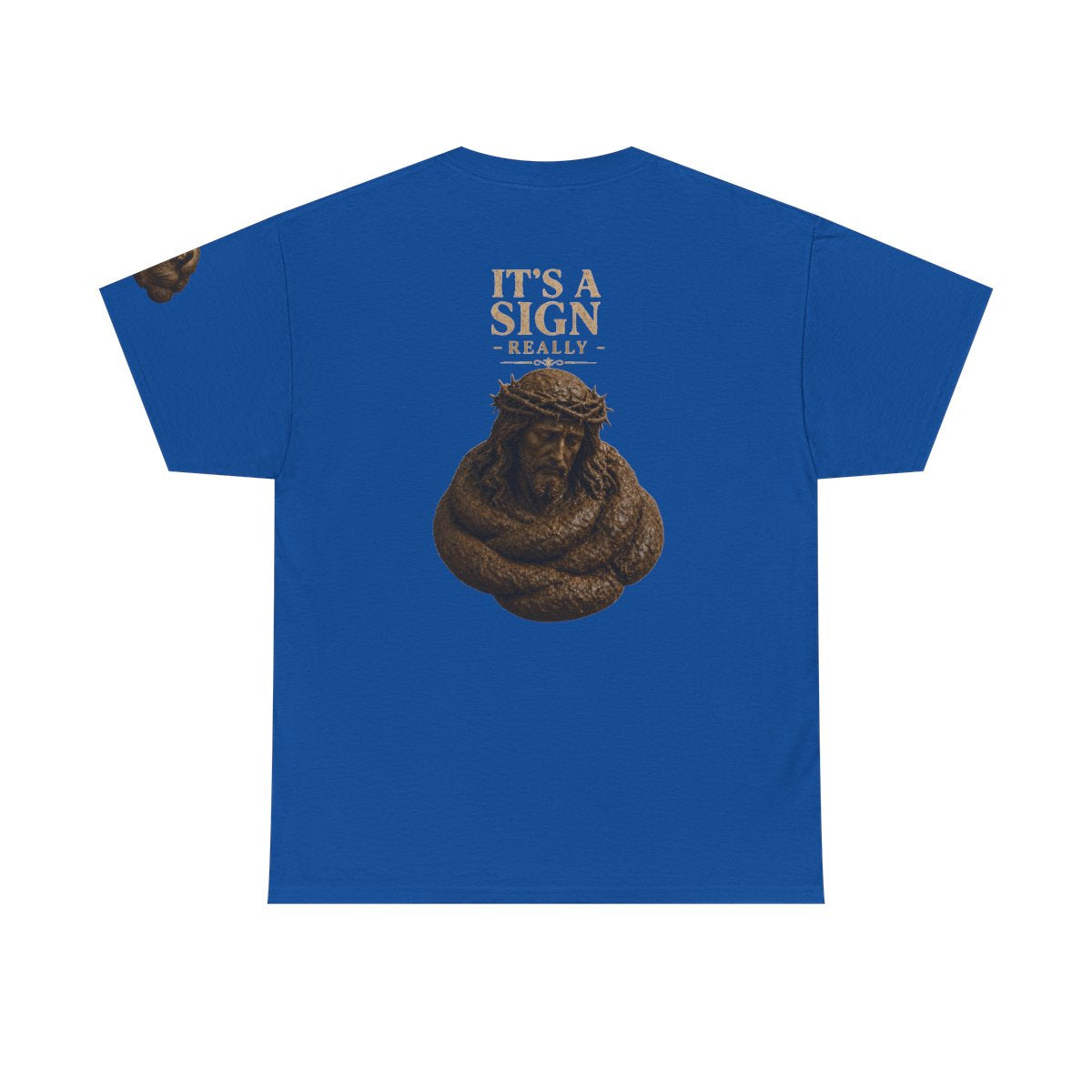 Color: Royal | Good Book Series It's a Sign - Really Premium Graphic Tee