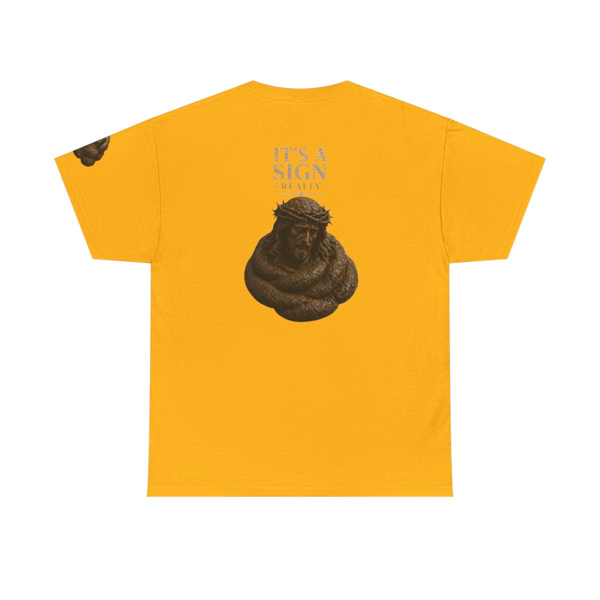 Color: Gold | Good Book Series It's a Sign - Really Premium Graphic Tee