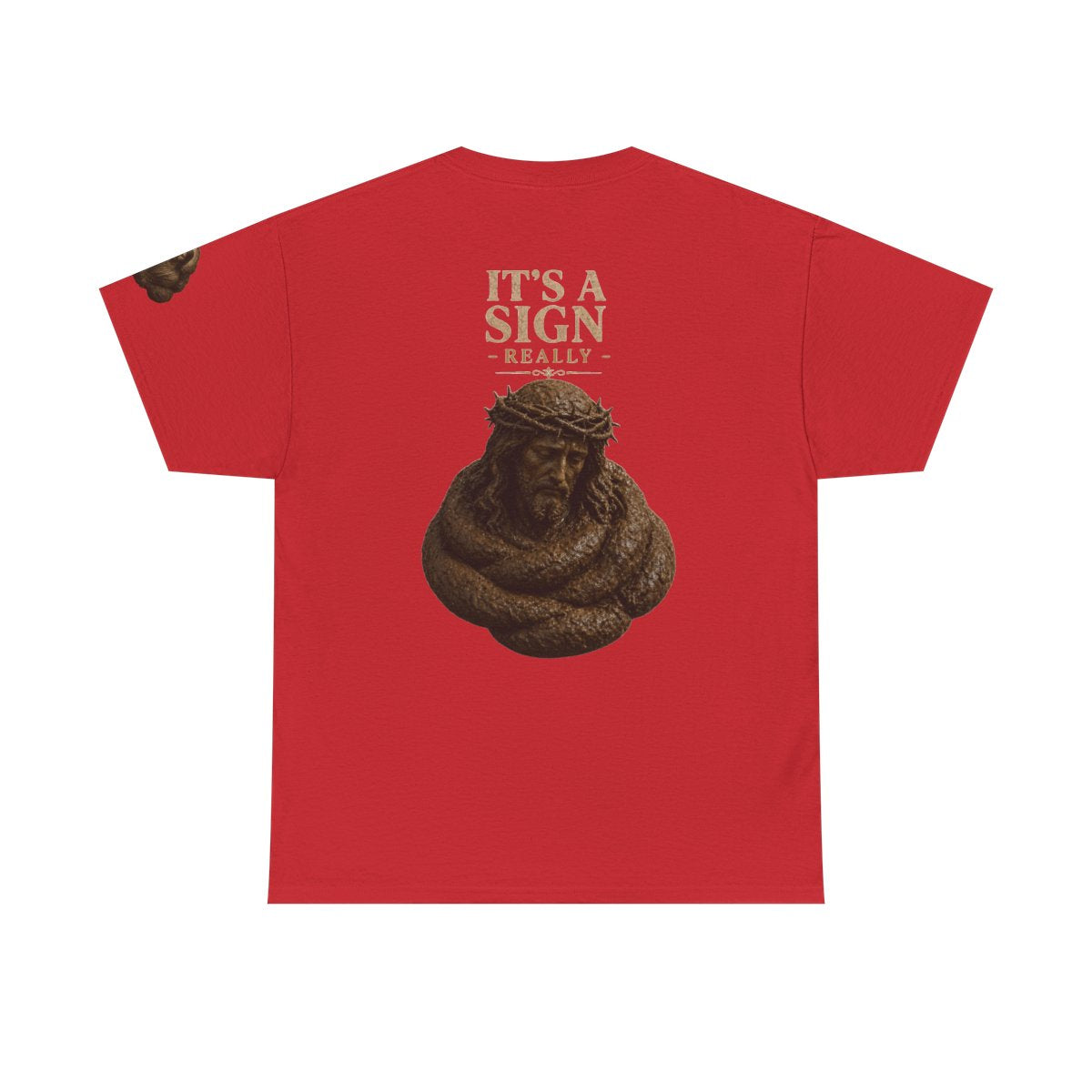 Color: Red | Good Book Series It's a Sign - Really Premium Graphic Tee