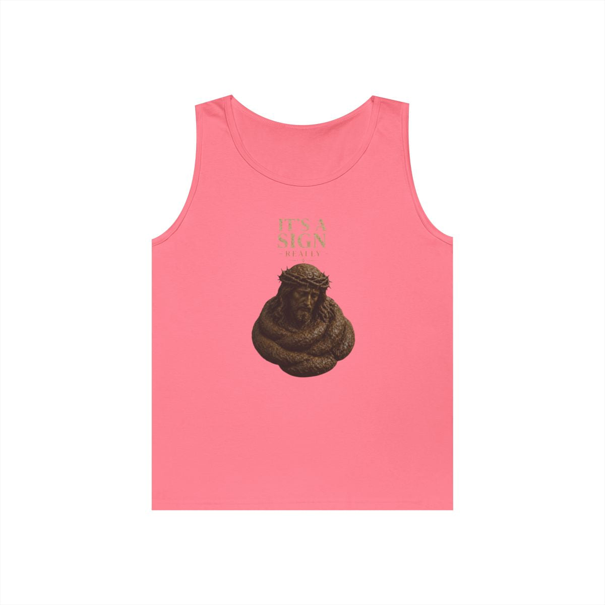 Color: Safety Pink | Good Book Series It's a Sign - Really Tank Top