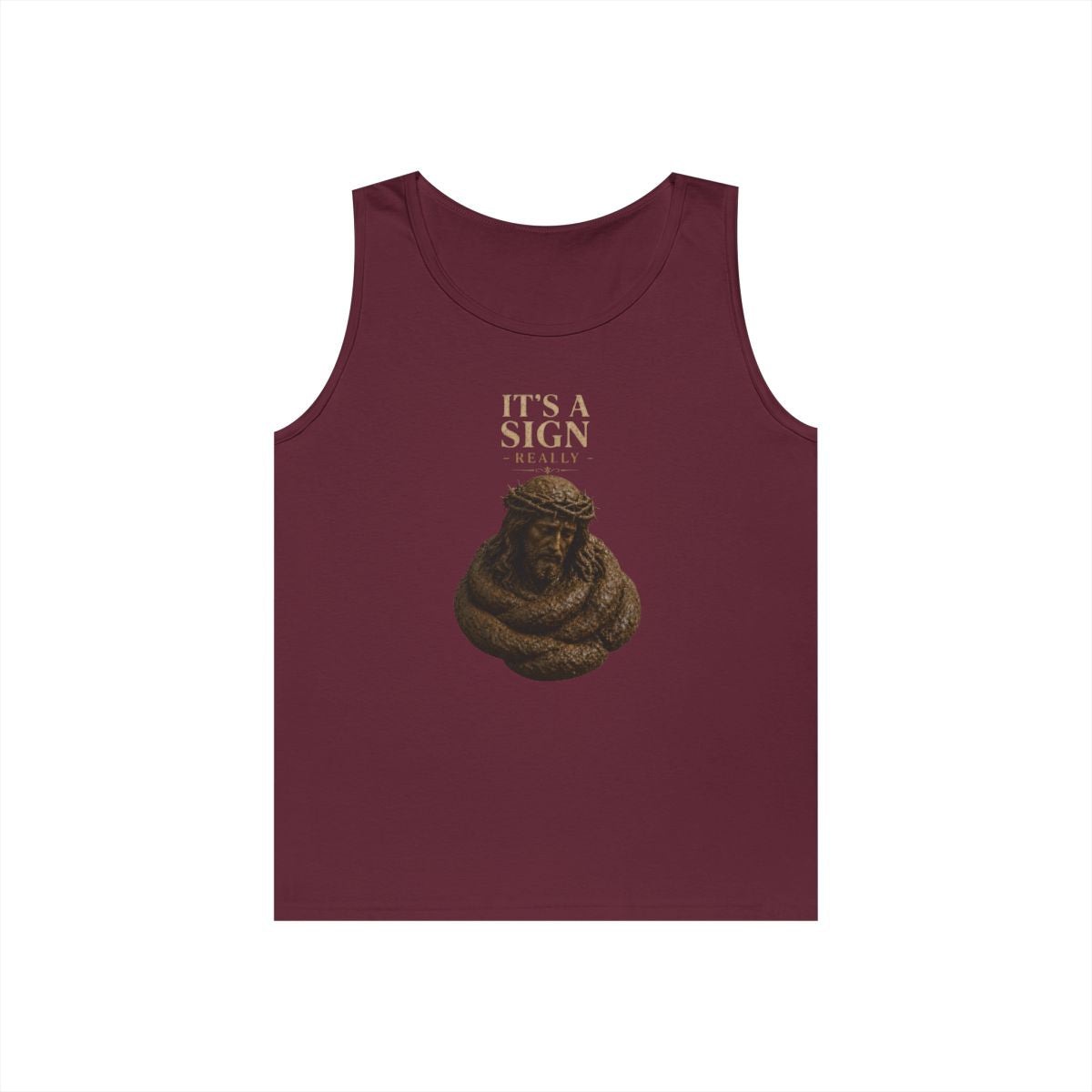 Color: Maroon | Good Book Series It's a Sign - Really Tank Top