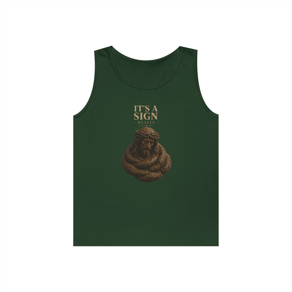 Color: Forest Green | Good Book Series It's a Sign - Really Tank Top