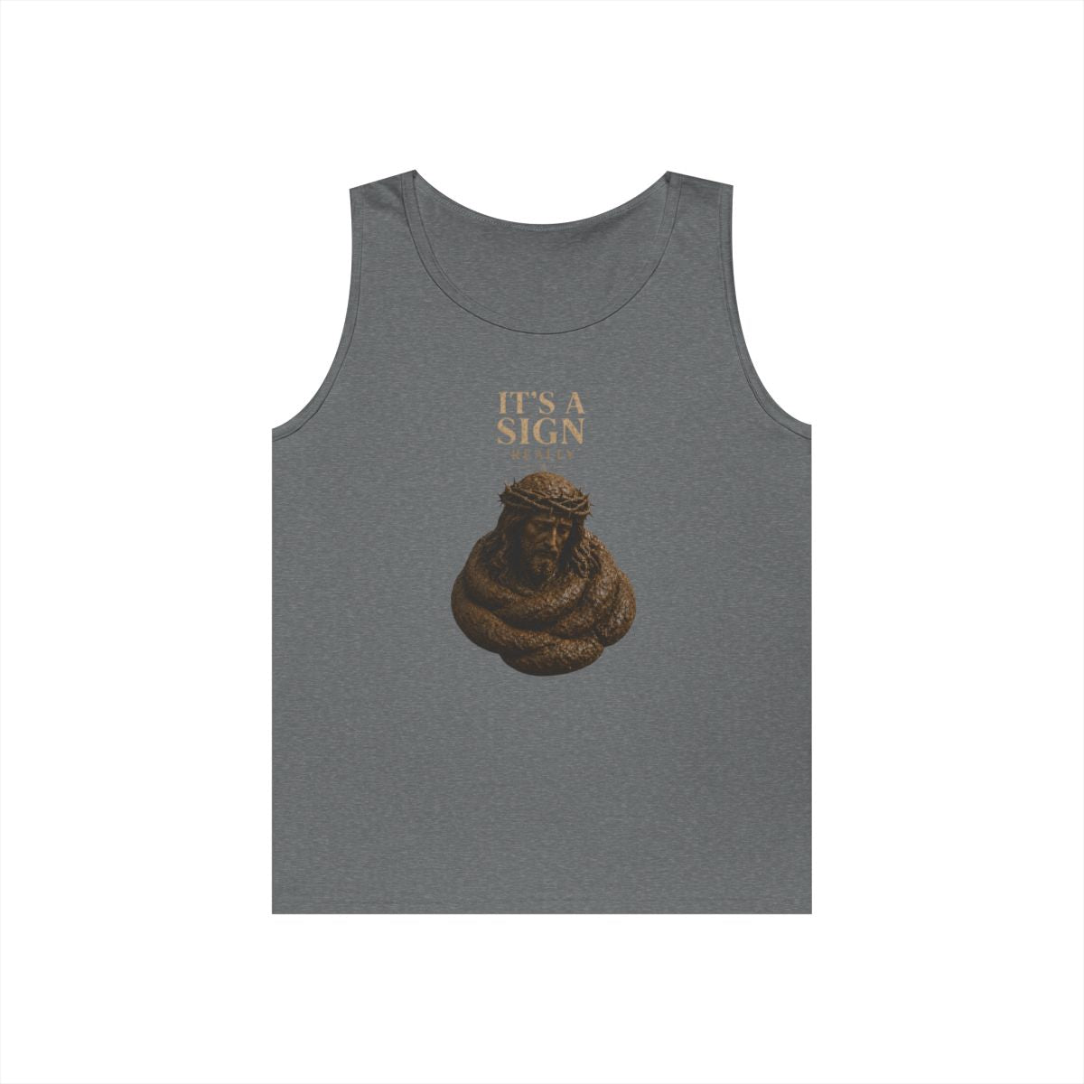 Color: Graphite Heather | Good Book Series It's a Sign - Really Tank Top