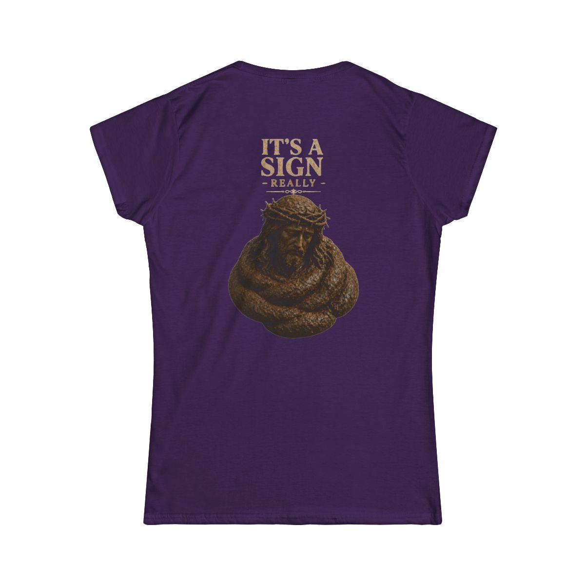 Color: Purple | Good Book Series It's a Sign - Really Women's Tee