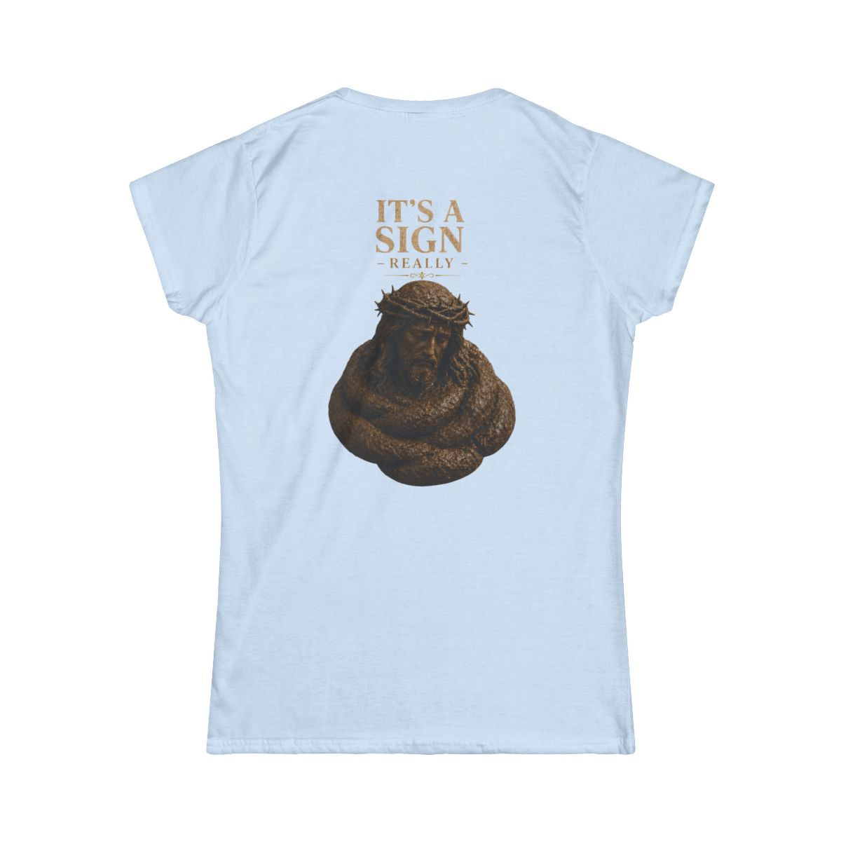 Color: Light Blue | Good Book Series It's a Sign - Really Women's Tee