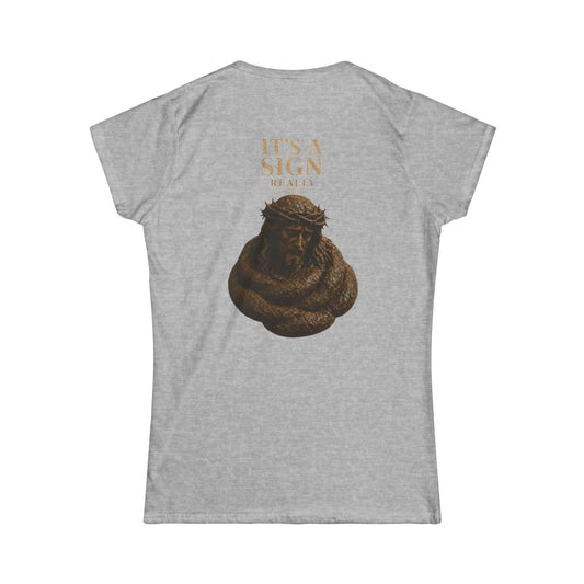 Color: Sport Grey | Good Book Series It's a Sign - Really Women's Tee