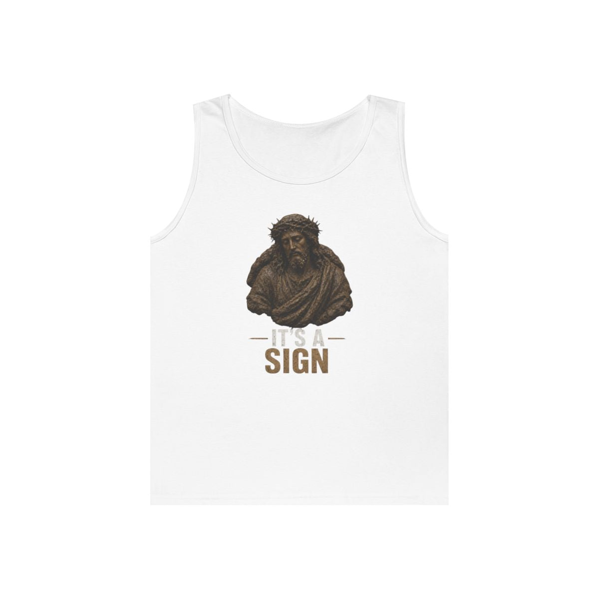 Color: White | Good Book Series It's a Sign Tank Top