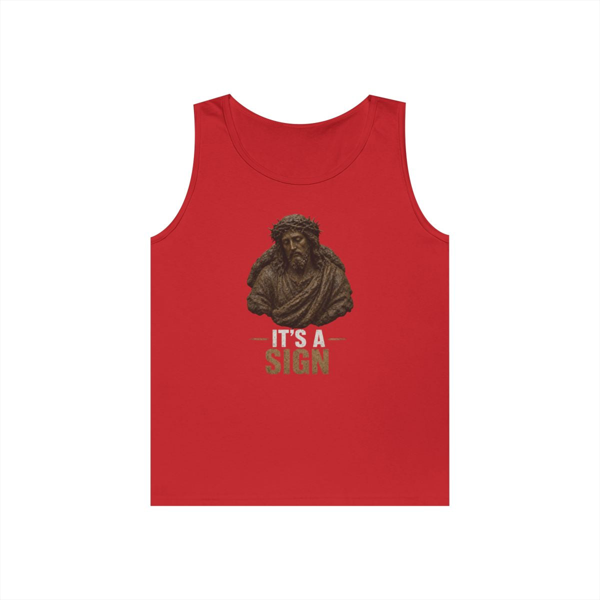 Color: Red | Good Book Series It's a Sign Tank Top