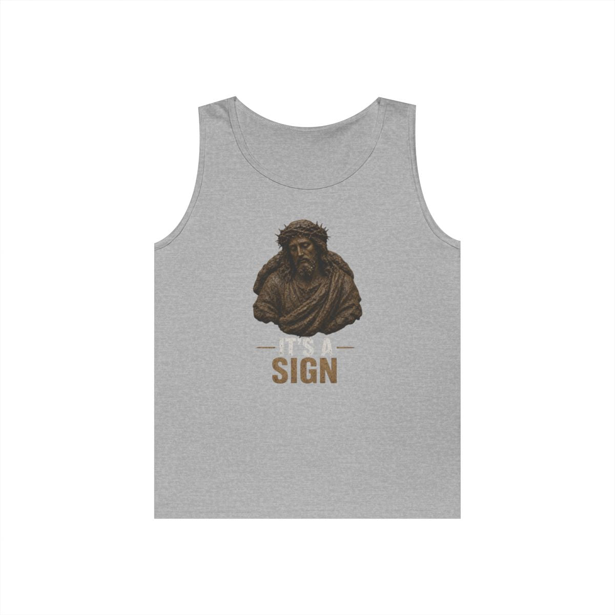 Color: Sport Grey | Good Book Series It's a Sign Tank Top