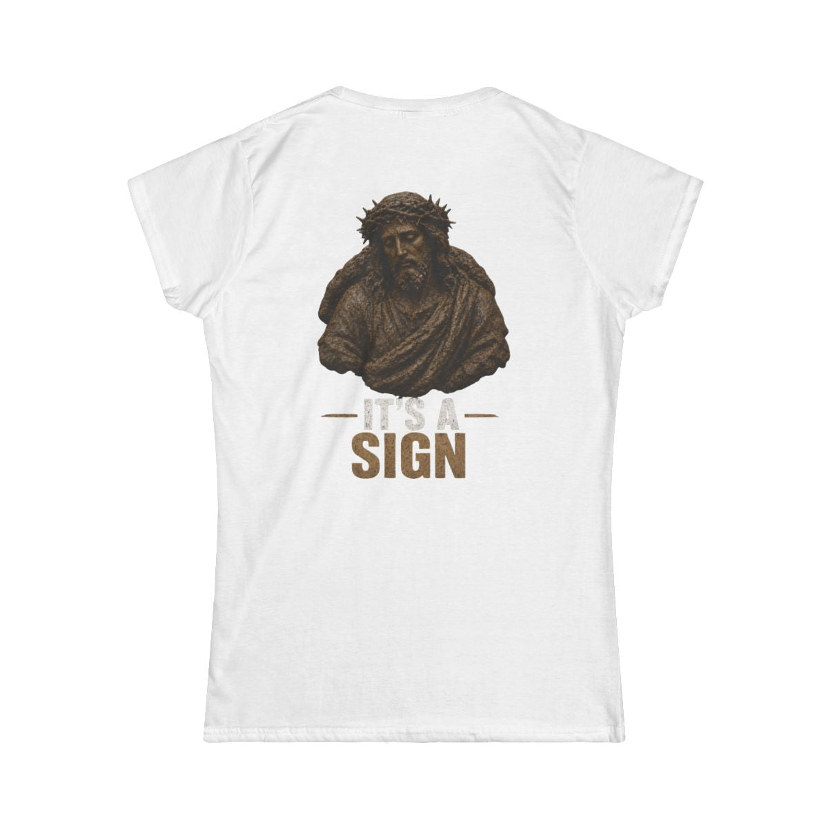 Color: White | Good Book Series It's a Sign Women's Tee