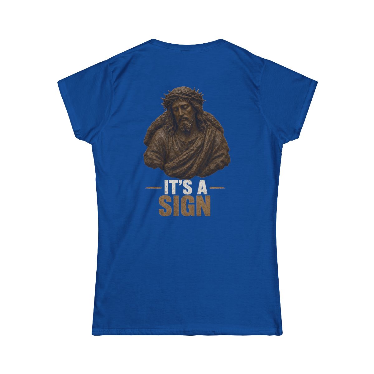 Color: Royal | Good Book Series It's a Sign Women's Tee