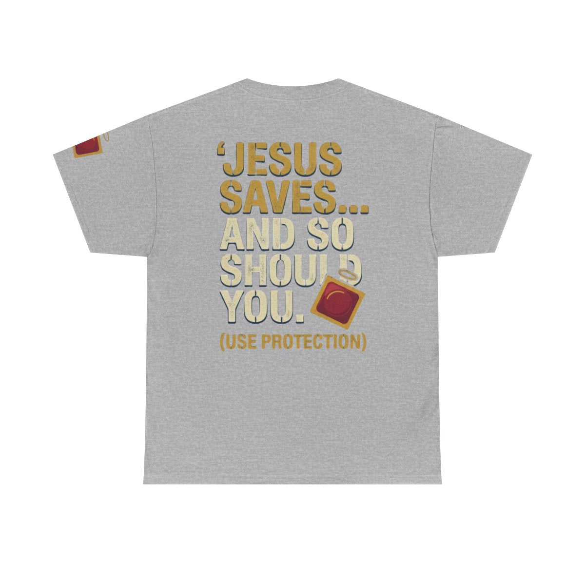 Color: Sport Grey | Good Book Series Jesus Saves and So Should You Premium Graphic Tee