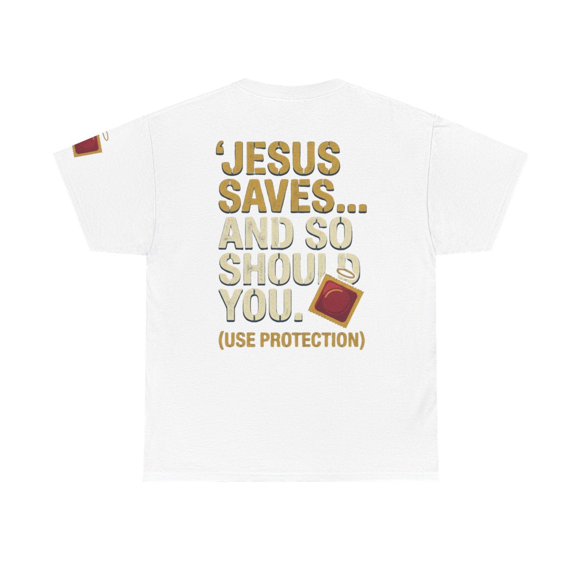Color: White | Good Book Series Jesus Saves and So Should You Premium Graphic Tee