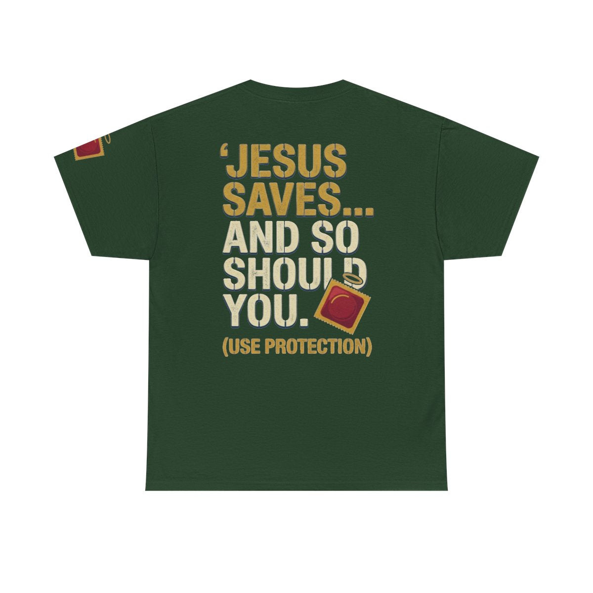 Color: Forest Green | Good Book Series Jesus Saves and So Should You Premium Graphic Tee