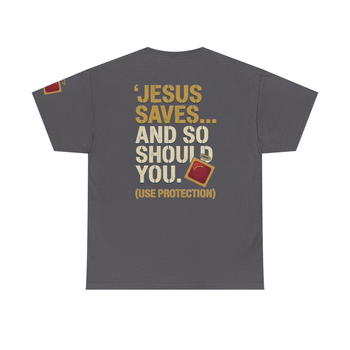 Color: Charcoal | Good Book Series Jesus Saves and So Should You Premium Graphic Tee