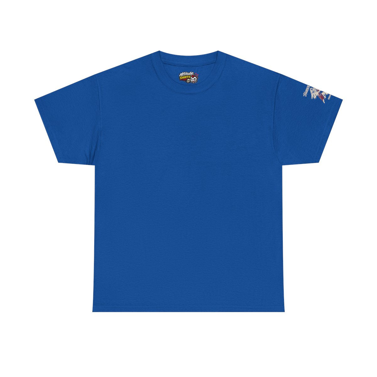 Color: Royal | Good Book Series Man vs Angel Premium Graphic Tee