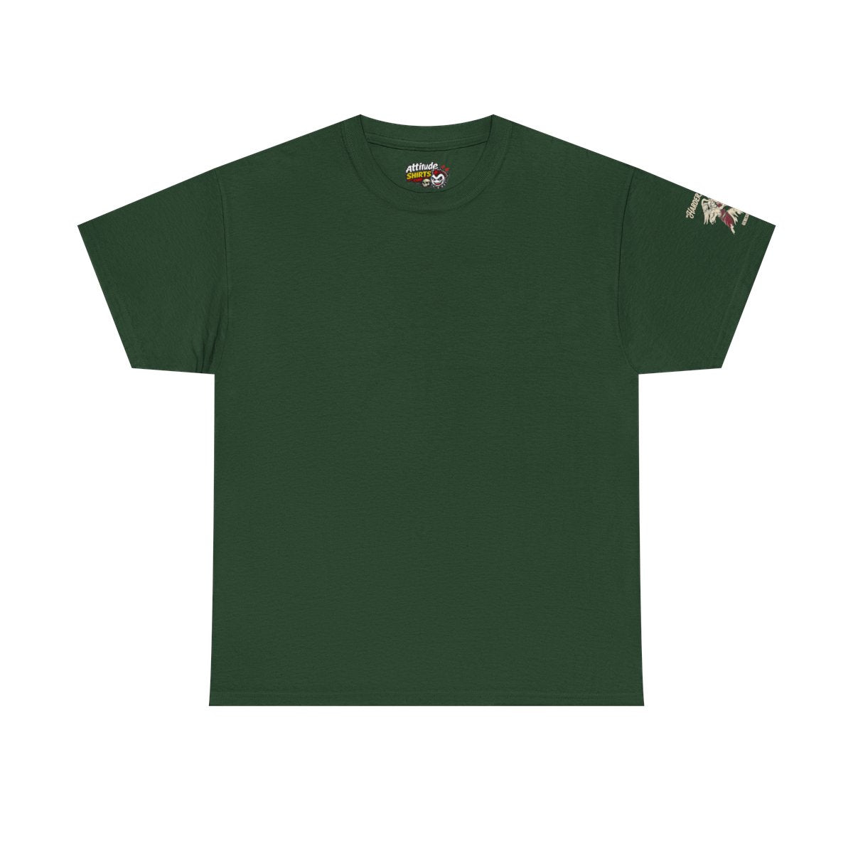 Color: Forest Green | Good Book Series Man vs Angel Premium Graphic Tee