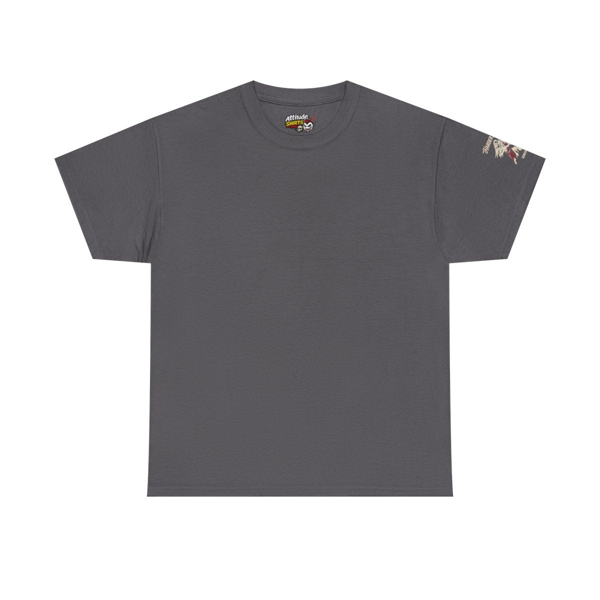 Color: Charcoal | Good Book Series Man vs Angel Premium Graphic Tee