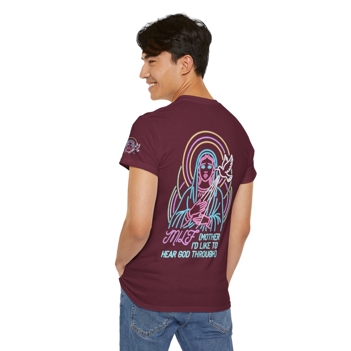 Color: Maroon | Good Book Series MILF Premium Graphic Tee