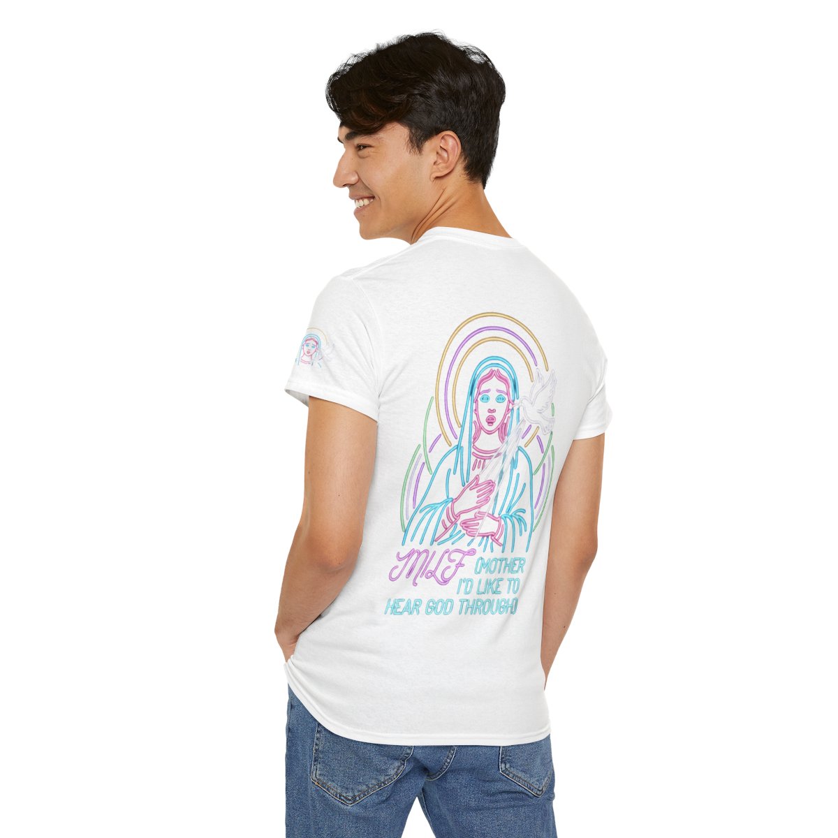 Color: White | Good Book Series MILF Premium Graphic Tee