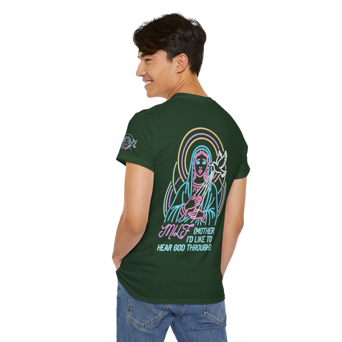 Color: Forest Green | Good Book Series MILF Premium Graphic Tee