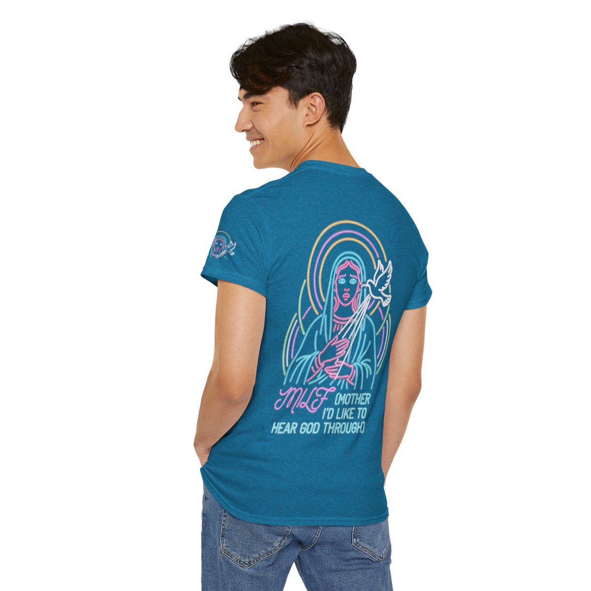Color: Antique Sapphire | Good Book Series MILF Premium Graphic Tee
