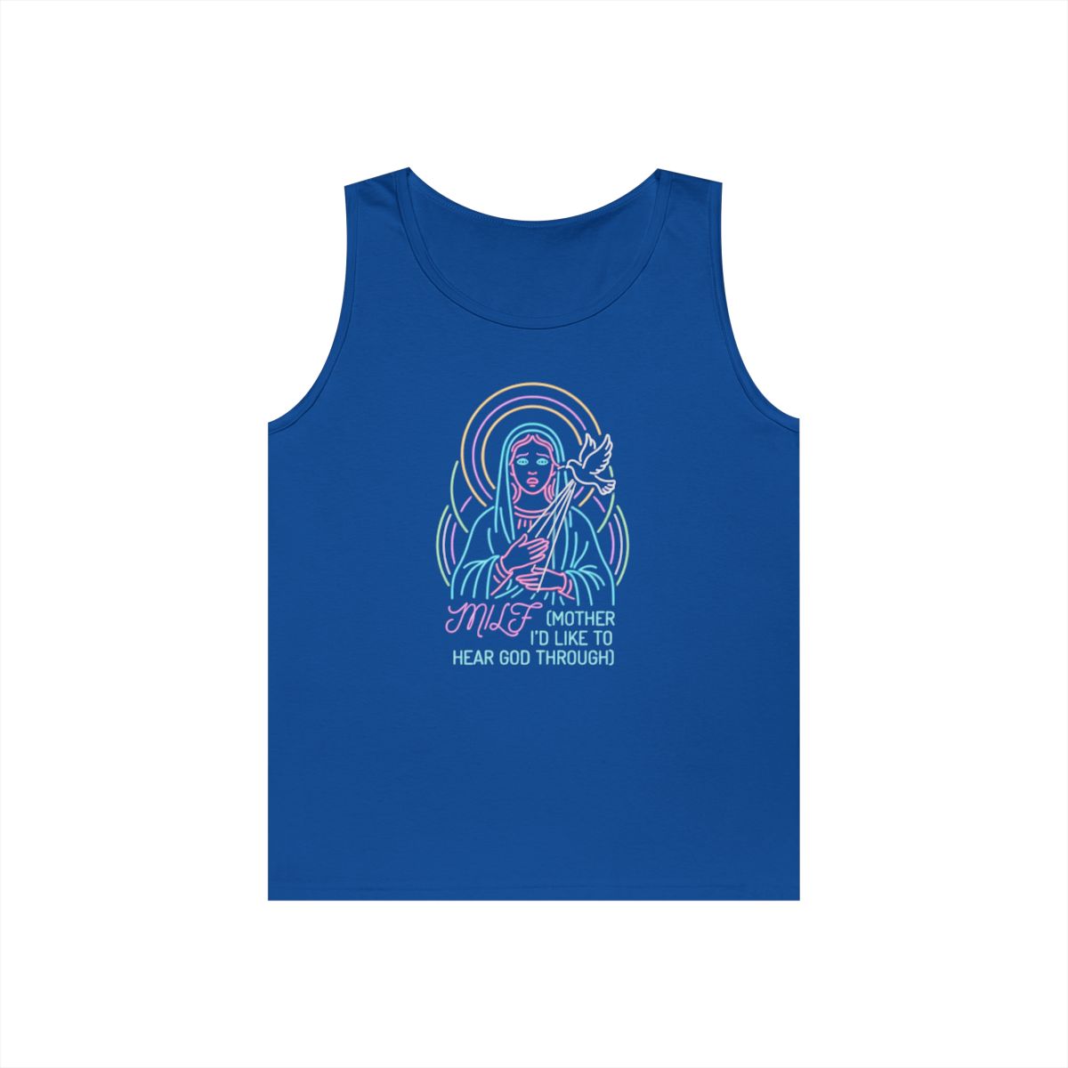 Color: Royal | Good Book Series MILF Tank Top