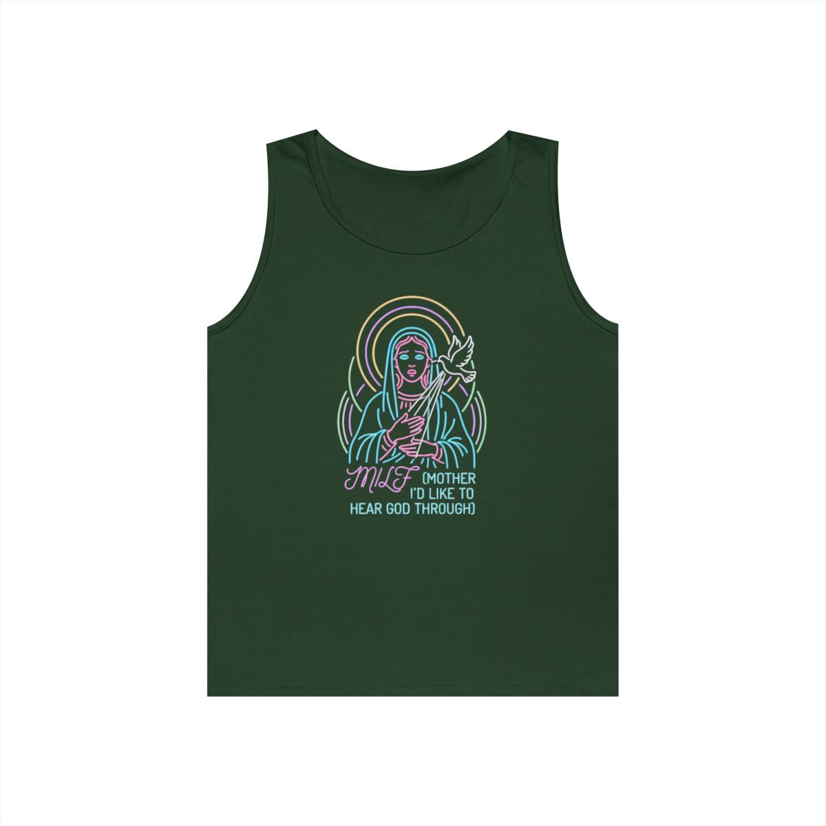 Color: Forest Green | Good Book Series MILF Tank Top