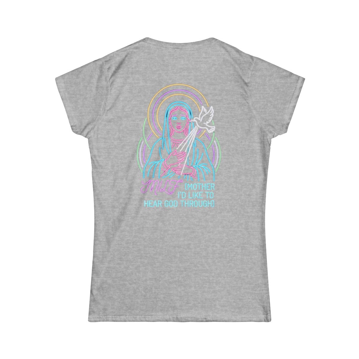 Color: Sport Grey | Good Book Series MILF Women's Tee