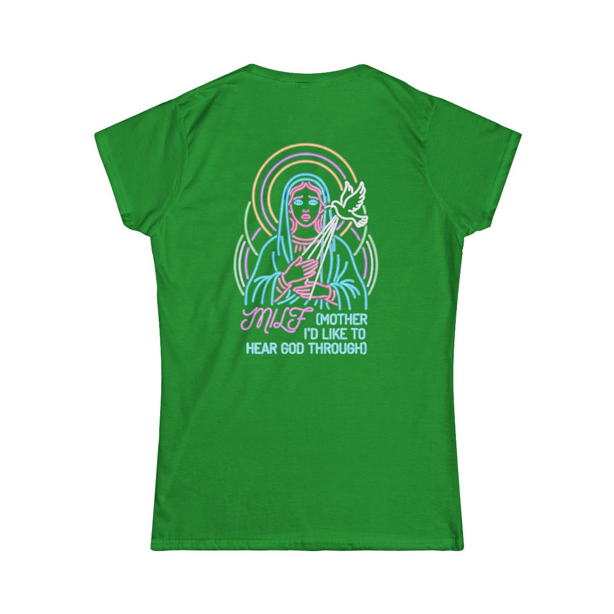 Color: Irish Green | Good Book Series MILF Women's Tee