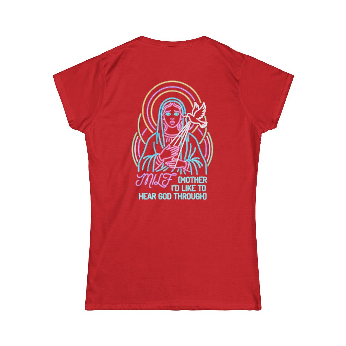 Color: Red | Good Book Series MILF Women's Tee