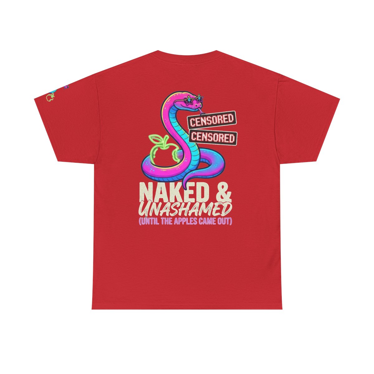 Color: Red | Good Book Series Naked & Unashamed Premium Graphic Tee