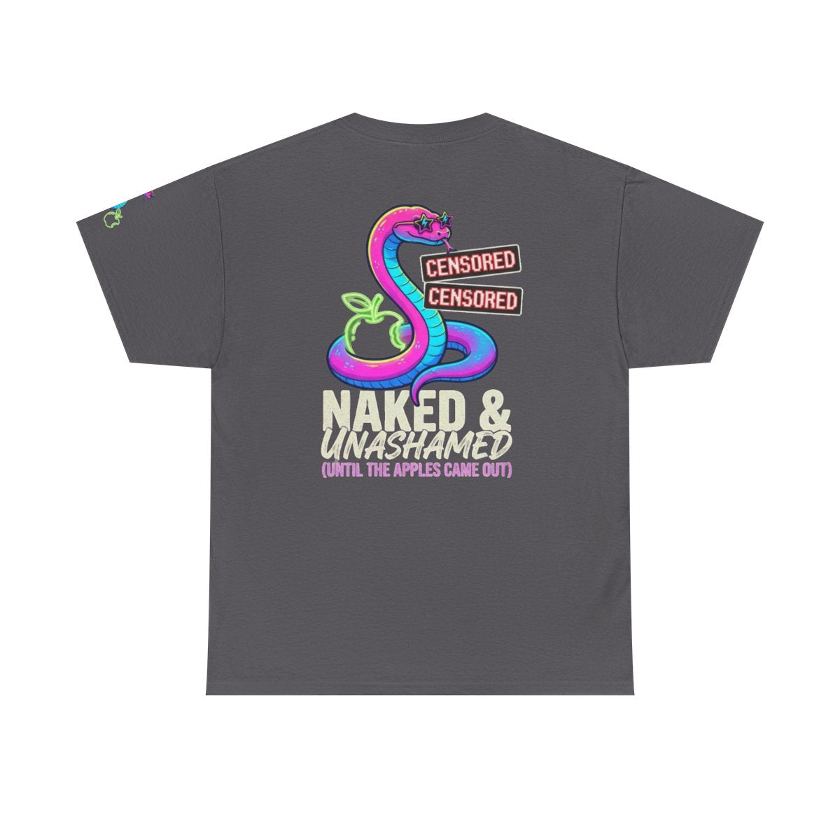 Color: Charcoal | Good Book Series Naked & Unashamed Premium Graphic Tee