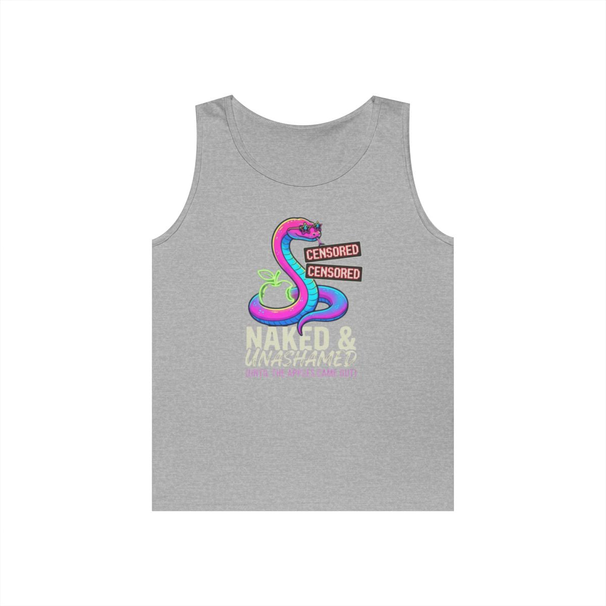 Color: Sport Grey | Good Book Series Naked & Unashamed Tank Top