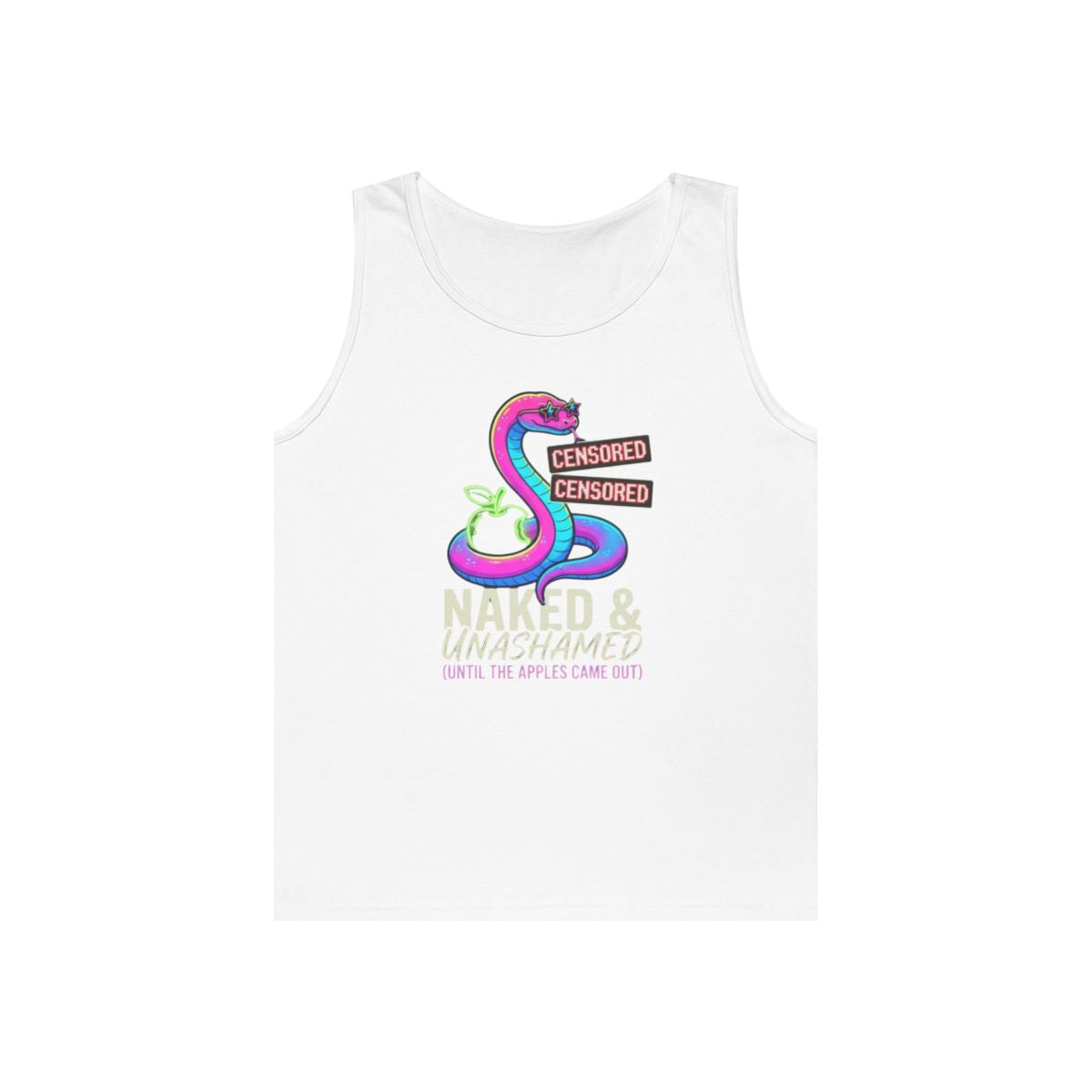 Color: White | Good Book Series Naked & Unashamed Tank Top