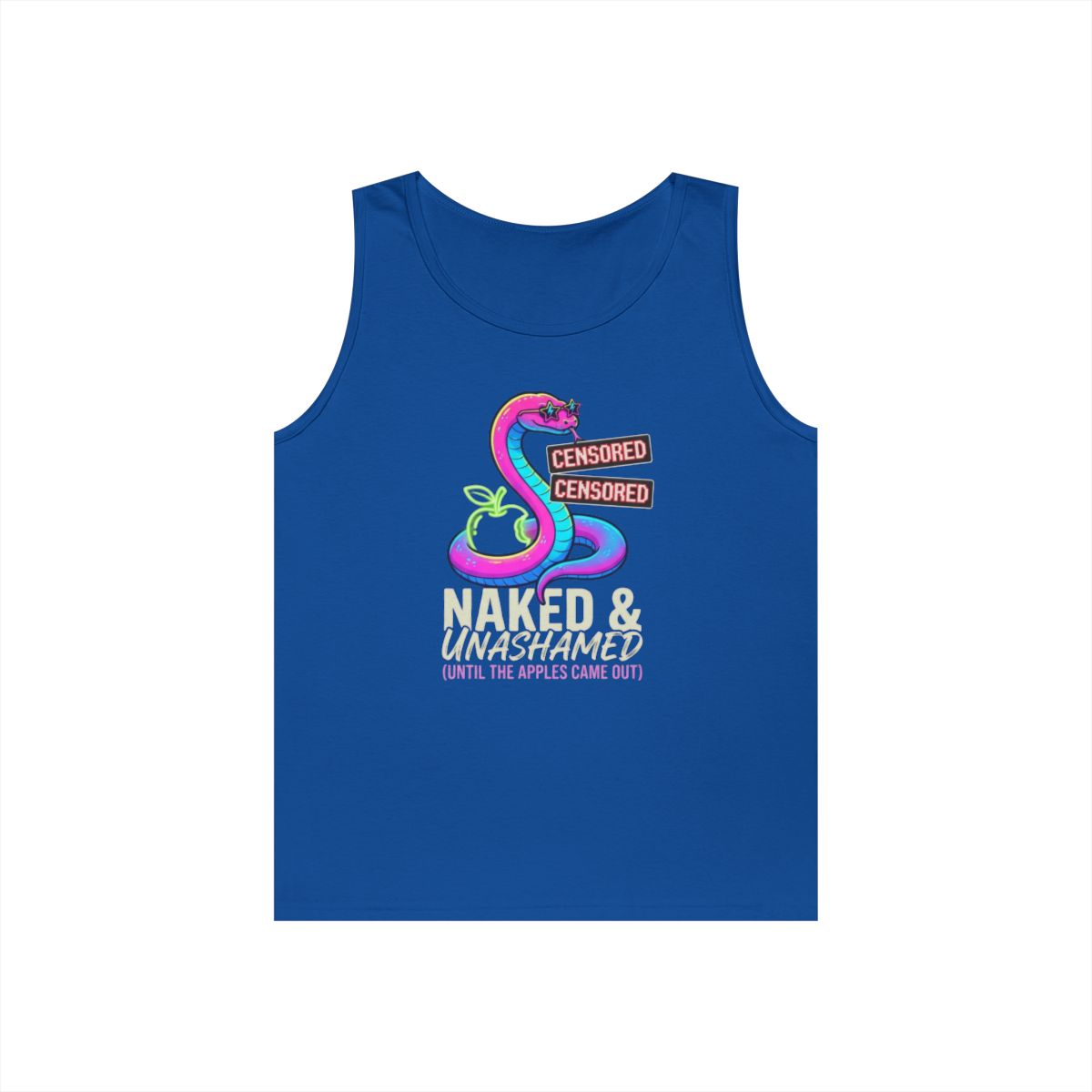 Color: Royal | Good Book Series Naked & Unashamed Tank Top