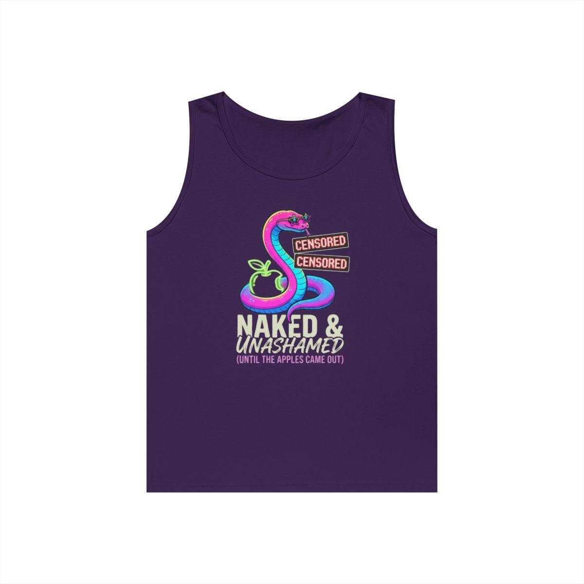 Color: Purple | Good Book Series Naked & Unashamed Tank Top