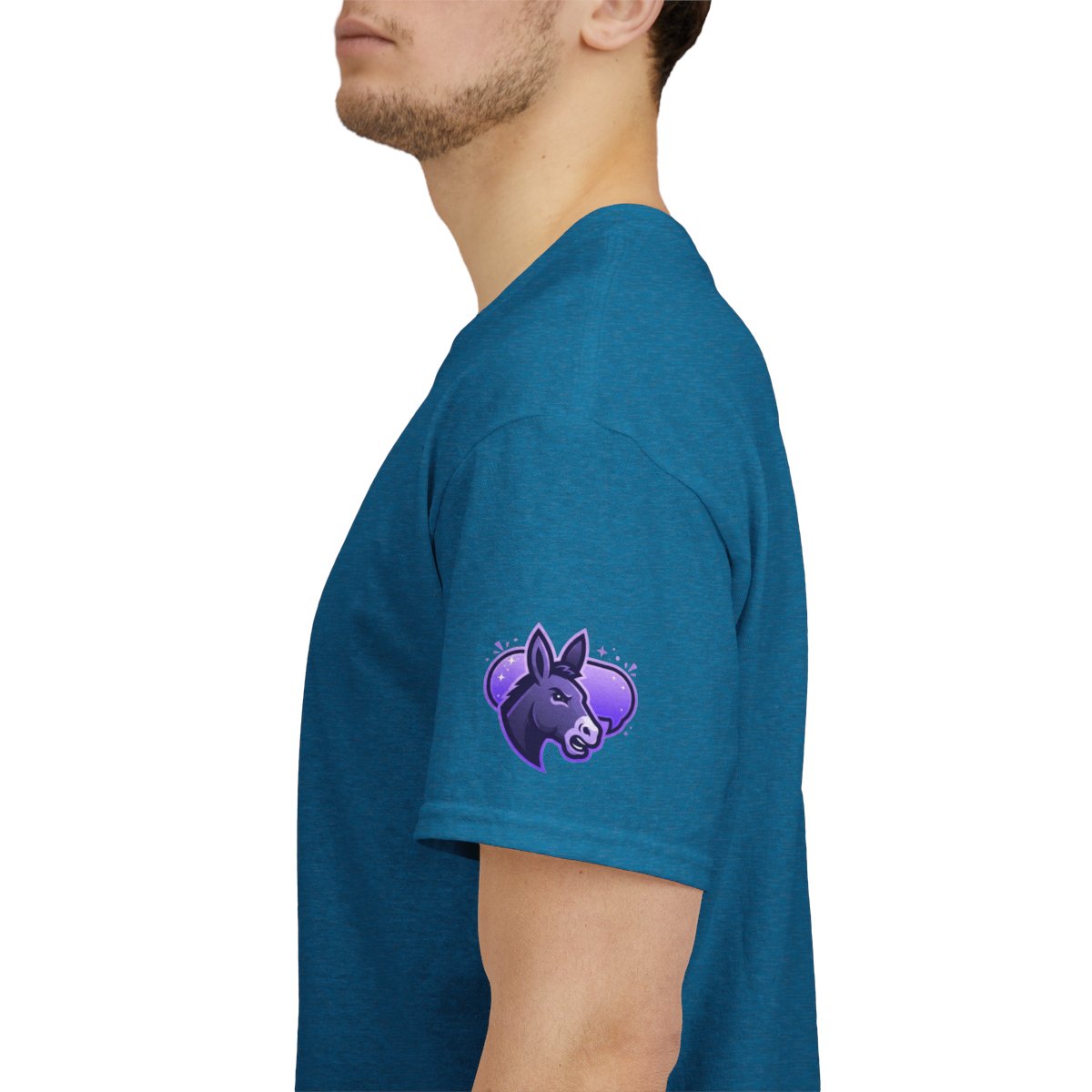 Color: Antique Sapphire | Good Book Series Obstinate Animals & Angels With Swords Premium Graphic Tee