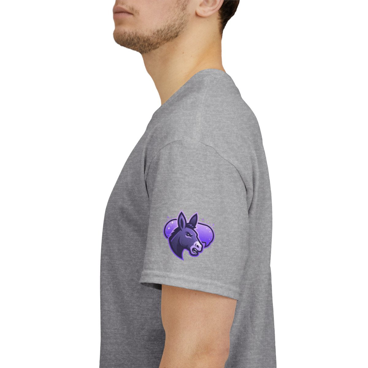Color: Sport Grey | Good Book Series Obstinate Animals & Angels With Swords Premium Graphic Tee