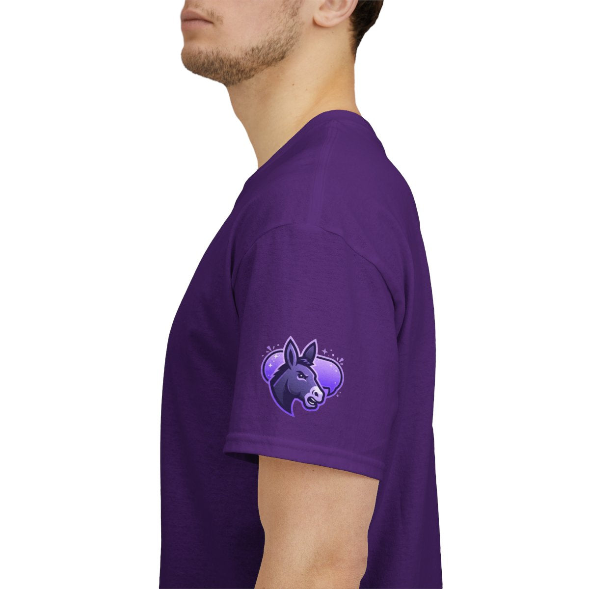 Color: Purple | Good Book Series Obstinate Animals & Angels With Swords Premium Graphic Tee