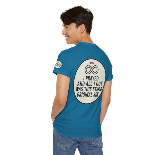 Color: Antique Sapphire | Good Book Series Original Sin Premium Graphic Tee