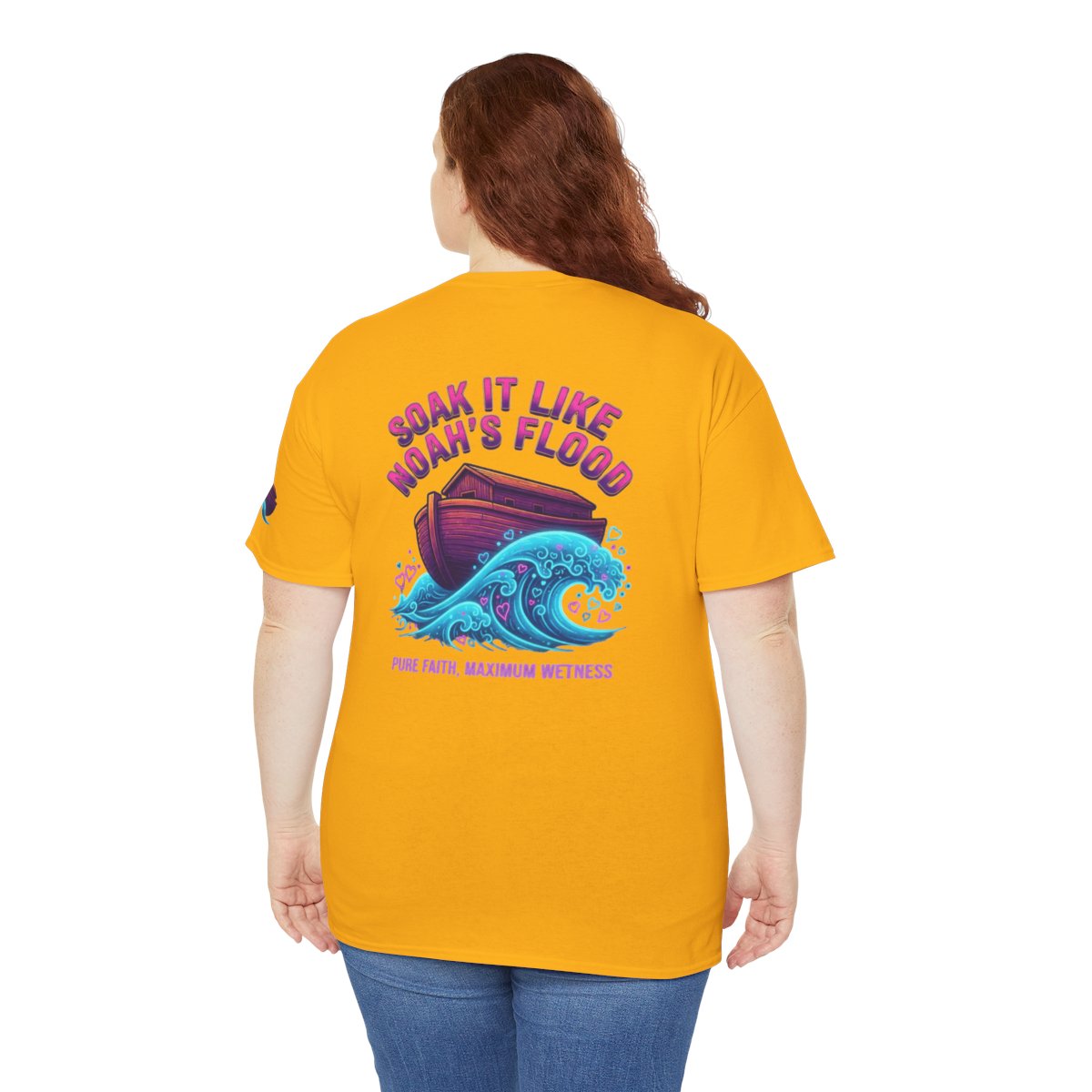 Color: Gold | Good Book Series Soak it Like Noah's Flood Premium Graphic Tee