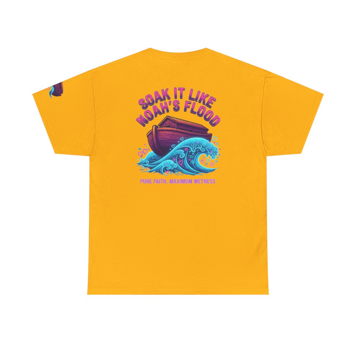 Color: Gold | Good Book Series Soak it Like Noah's Flood Premium Graphic Tee